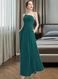 Nita A-Line One-Shoulder Floor-Length Bridesmaid Dress With Split Front Pockets STAP0012876