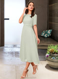 Viv A-Line Knee-Length Bridesmaid Dress STAP0012894