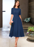 Viv A-Line Knee-Length Bridesmaid Dress STAP0012894