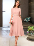 Viv A-Line Knee-Length Bridesmaid Dress STAP0012894