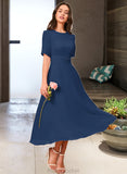 Viv A-Line Knee-Length Bridesmaid Dress STAP0012894