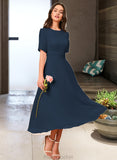 Viv A-Line Knee-Length Bridesmaid Dress STAP0012894