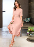 Viv A-Line Knee-Length Bridesmaid Dress STAP0012894