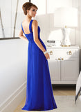 Princess Chiffon Floor-length Empire Sweetheart Bridesmaid Dress STAP0013212