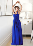 Princess Chiffon Floor-length Empire Sweetheart Bridesmaid Dress STAP0013212