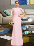 Jaylyn A-Line Scoop Neck Floor-Length Chiffon Bridesmaid Dress With Cascading Ruffles STAP0013269