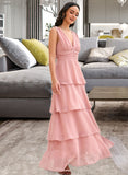 Ryan A-LineV-neckAnkle-LengthBridesmaidDress#273660 STAP0013272