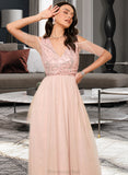 Patience A-LineV-neckAnkle-LengthBridesmaidDress#273662 STAP0013281