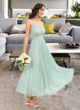 Shaniya A-LineV-neckAnkle-LengthBridesmaidDress#273652 STAP0013283