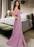 Ansley A-Line Scoop Neck Floor-Length Bridesmaid Dress With Pockets STAP0013287