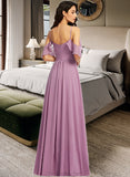 Ansley A-Line Scoop Neck Floor-Length Bridesmaid Dress With Pockets STAP0013287