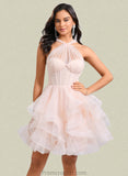 Phyllis Ball-Gown/Princess Sweetheart Short Tulle Homecoming Dress STAP0025667