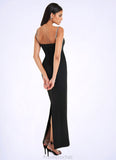 Brynlee Asha Black Rhinestone Maxi Dress Atelier Dresses | Azazie STAP0022877