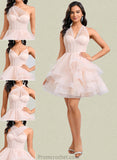 Phyllis Ball-Gown/Princess Sweetheart Short Tulle Homecoming Dress STAP0025667