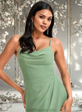 Victoria A-line Cowl Floor-Length Chiffon Bridesmaid Dress STAP0025741