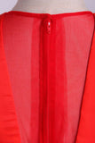 New V-Neck Prom Dresses A-Line Chiffon Floor-Length