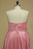 Plus Size Bridesmaid Dress A Line Sweetheart With Ruffles