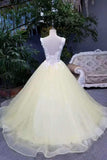 New Arrival Quinceanera Dresses A-Line Lace Up Cheap Price Scoop Neck With Beads And