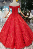 Quinceanera Dresses Off The Shoulder Lace Up