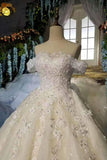 New Arrival Beautiful Wedding Dresses Lace Up Off The Shoulder