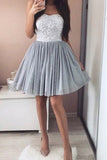 Tulle & Lace Homecoming Dresses Sweetheart