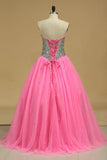 Quinceanera Dresses Ball Gown Sweetheart With Beading