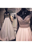 New Arrival Off The Shoulder Prom Dresses A Line Beaded Bodice