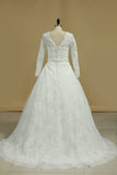 Latest Style Wedding Dresses Scoop A-Line Chapel