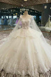 New Arrival Gorgeous Wedding Dresses Lace Up Tulle A-Line Lace