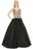 New Arrival Quinceanera Dresses V Neck Tulle With