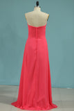 Bridesmaid Dresses Sheath/Column V Neck Floor Length