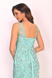 New Arrival V Neck Tulle With Applique And Beads Mermaid Prom