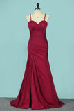 Sweetheart Bridesmaid Dresses Mermaid Chiffon With Ruffles