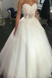 New Arrival Sweetheart Wedding Dresses Tulle Ball