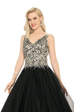 New Arrival Quinceanera Dresses V Neck Tulle With