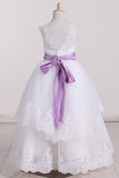 New Arrival A Line Flower Girl Dresses Scoop With