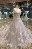 New Arrival Wedding Dresses Lace Up Off The Shoulder With Appliques And