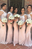 Mermaid Off The Shoulder Bridesmaid Dresses With