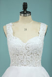 New Arrival Wedding Dresses Straps A Line Organza With