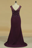 Affordable New Scoop 2024 Mother Of The Bride Dresses Chiffon Floor