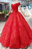 Quinceanera Dresses Off The Shoulder Lace Up