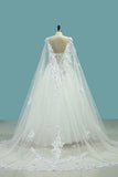 Hot Selling Wedding Dresses Lace Up With Appliques And Sequins And Bow Knot Off The