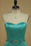 New Arrival Sweetheart Prom Dresses Mermaid Beaded Waistband