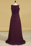 New Arrival Straps Sheath Chiffon Mother Of The Bride Dresses