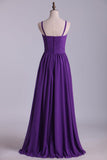 Prom Dresses A Line V Neck Floor Length Chiffon New