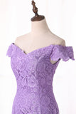 New Arrival Mother Of The Bride Dresses Off The Shoulder Lace Floor