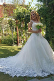 Beautiful Ivory Tulle Ball Gown Wedding Dresses