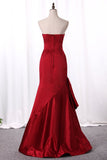 New Arrival Evening Dresses Mermaid Sweetheart Satin Floor