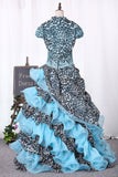 Quinceanera Dresses Ball Gown Sweetheart Floor Length With Ruffle