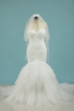 New Arrival Sweetheart Tulle With Applique Mermaid Wedding